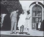 Gandhiji with Lord Mountbatten
