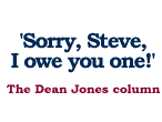 The Dean Jones column